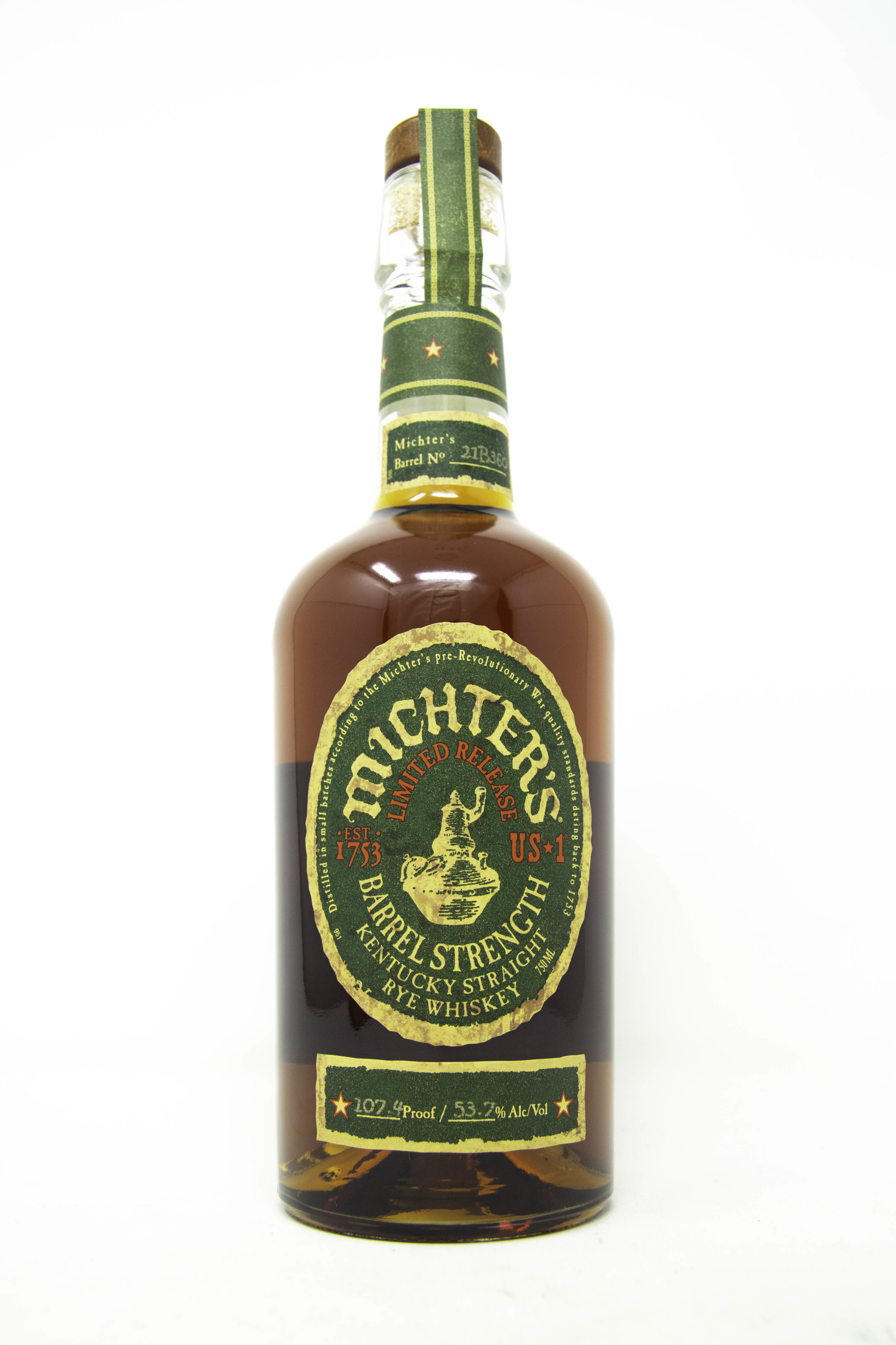 Michter's Barrel Strength Rye