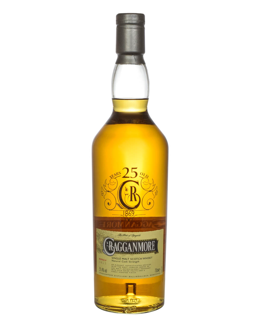Cragganmore 25 year old (Diageo Special Release 2014), 51.4%