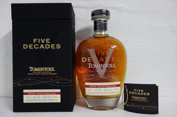 Tomintoul Five Decades, 50%