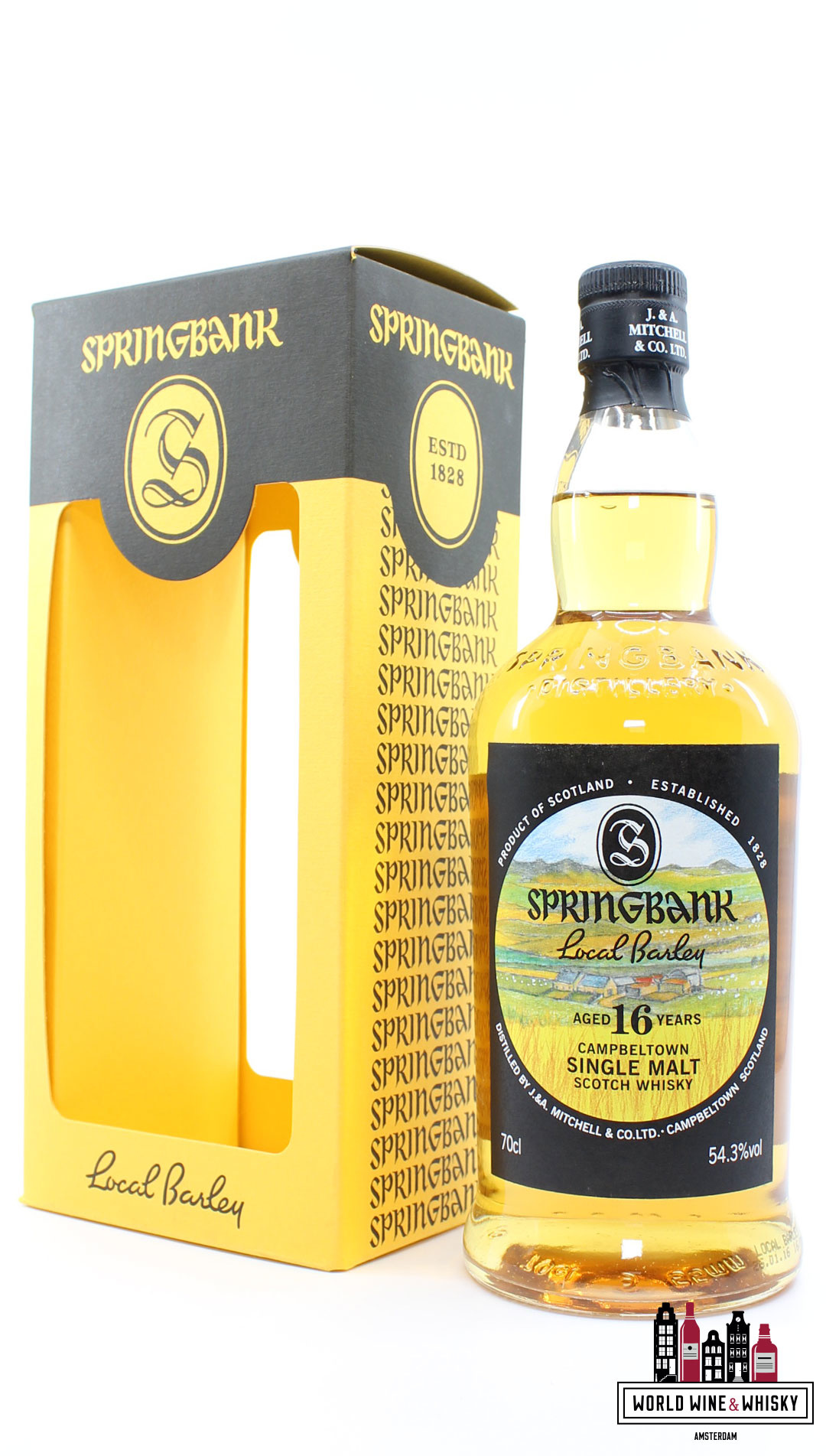 Springbank Local Barley 16 year old, 54.3%