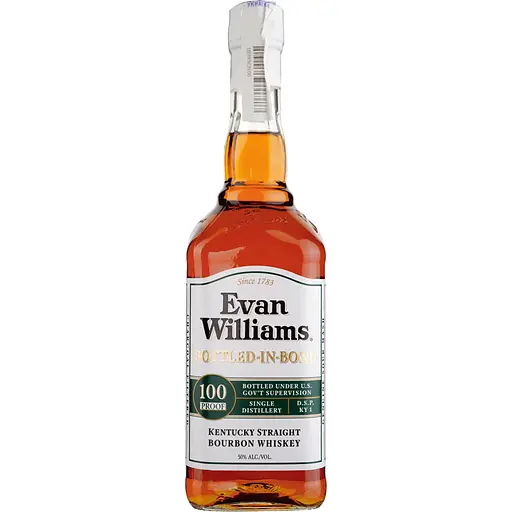 Evan Williams Bottled in Bond (White label)