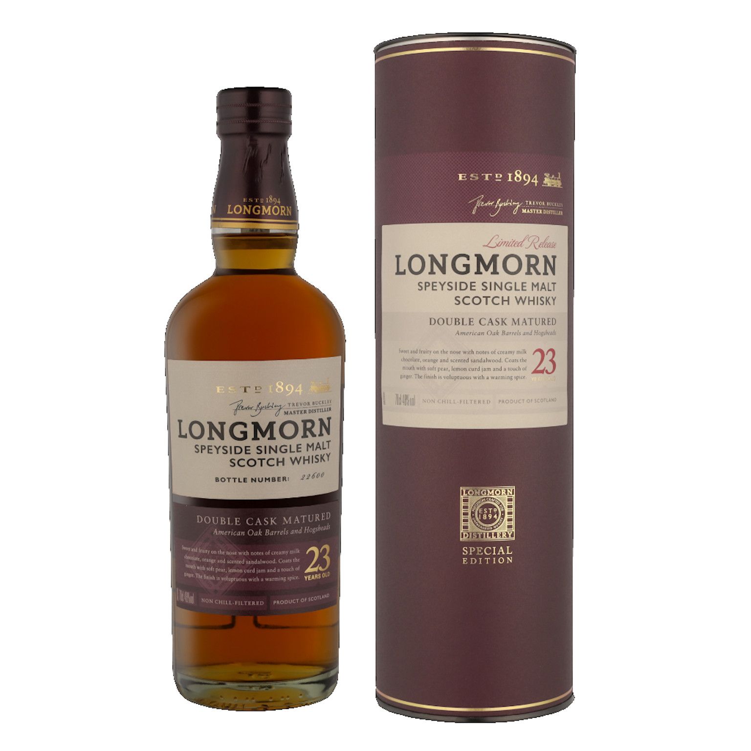 Longmorn 23 year old, 48%