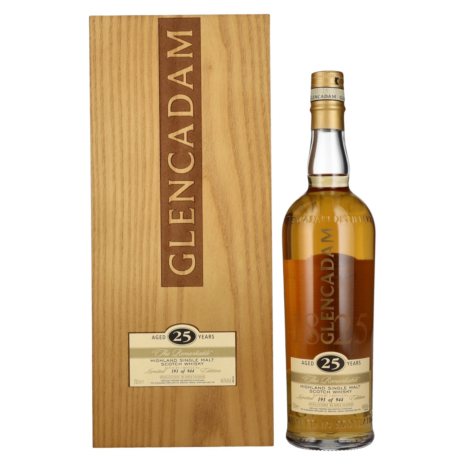 Glencadam 25 year old The Remarkable, 46%