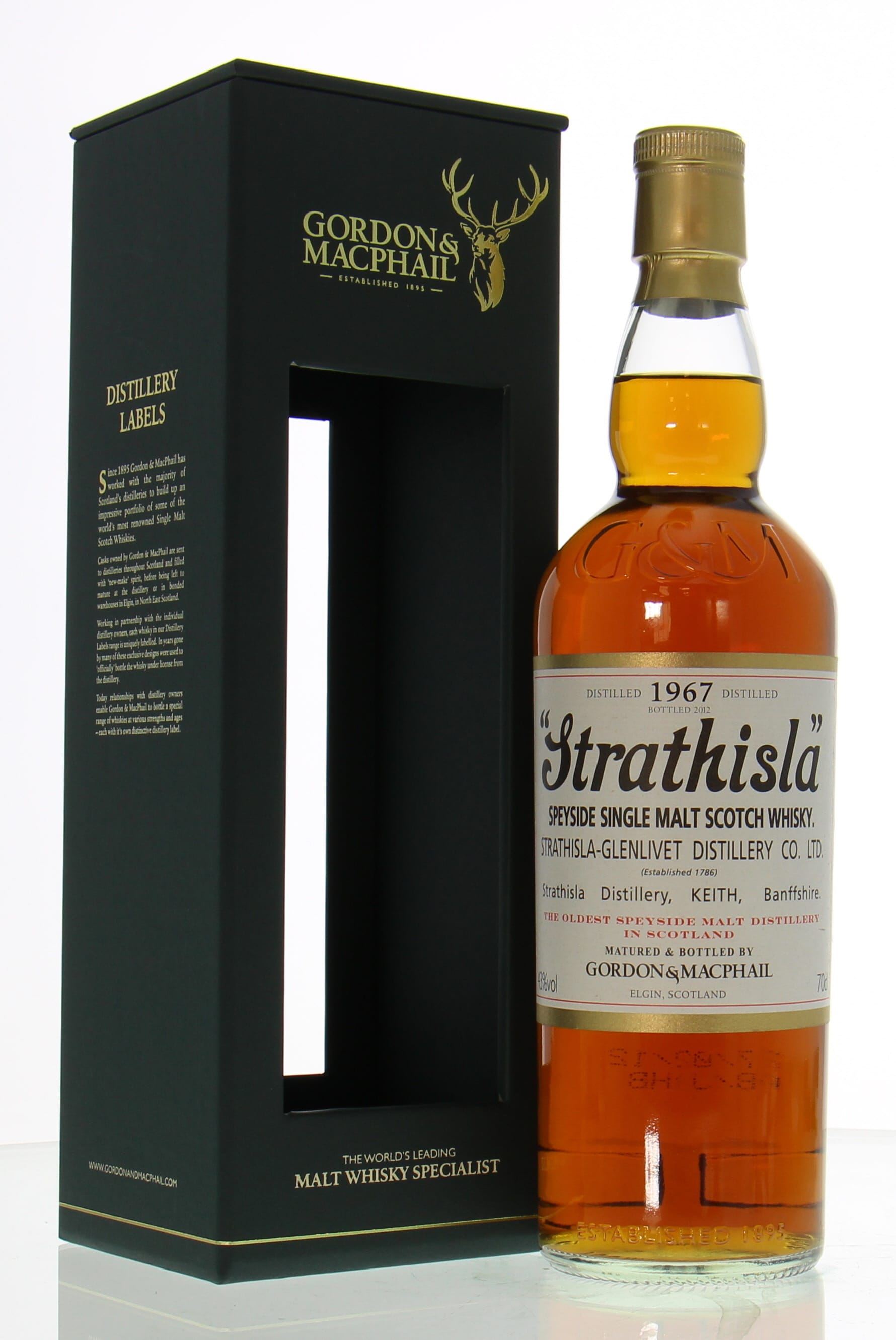 Gordon & MacPhail (distilled at Strathisla) 1967, 43%