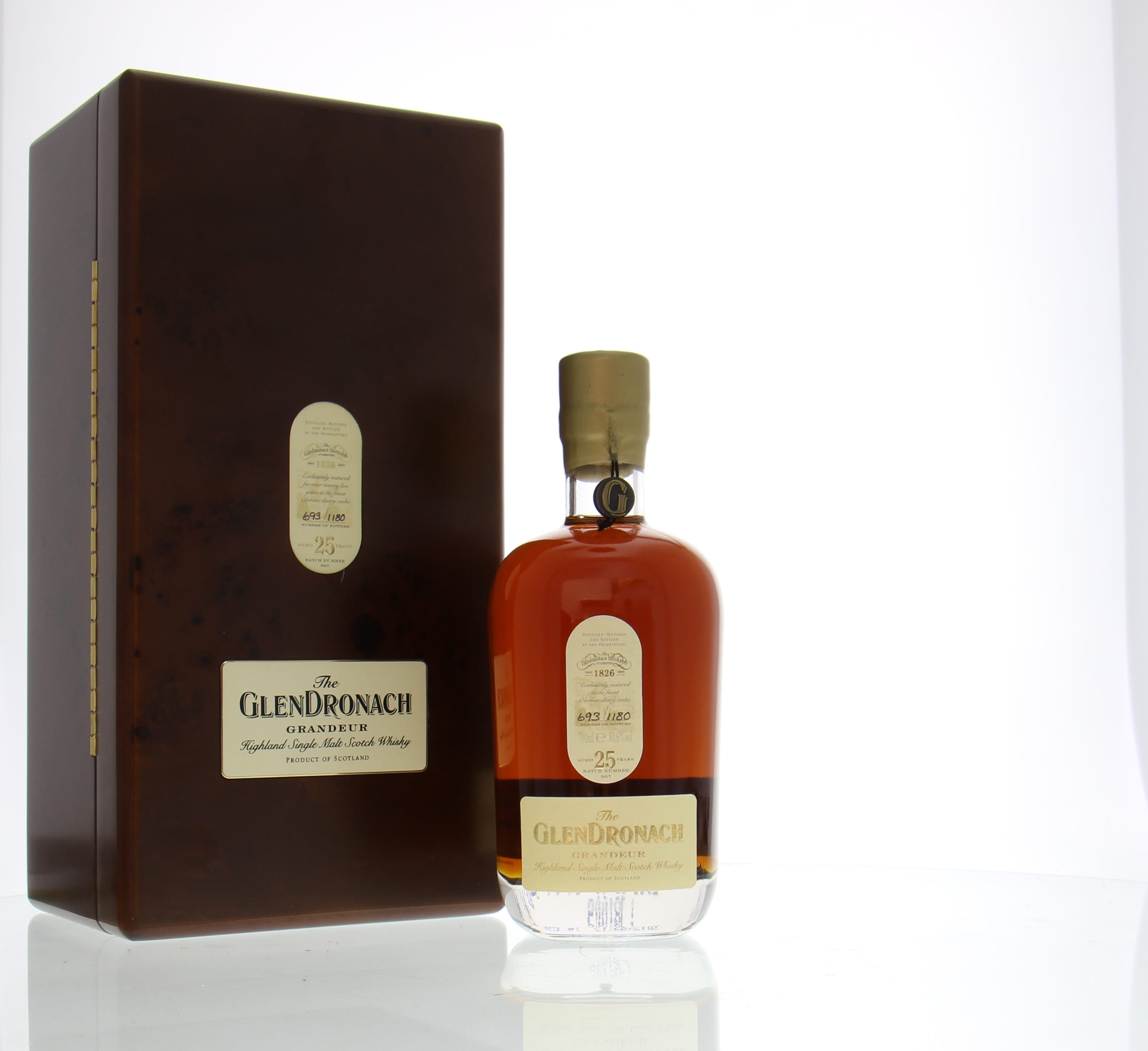 GlenDronach 25 year old Grandeur (batch 7), 50.6%
