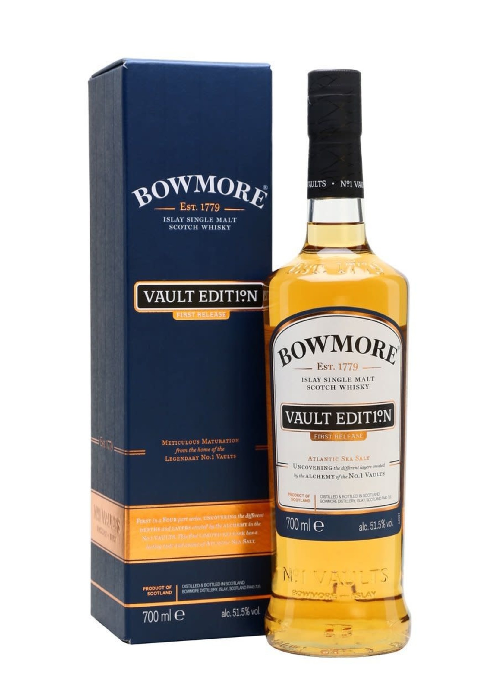 Bowmore Vault Edition Atlantic Sea Salt (First Release), 51.5%
