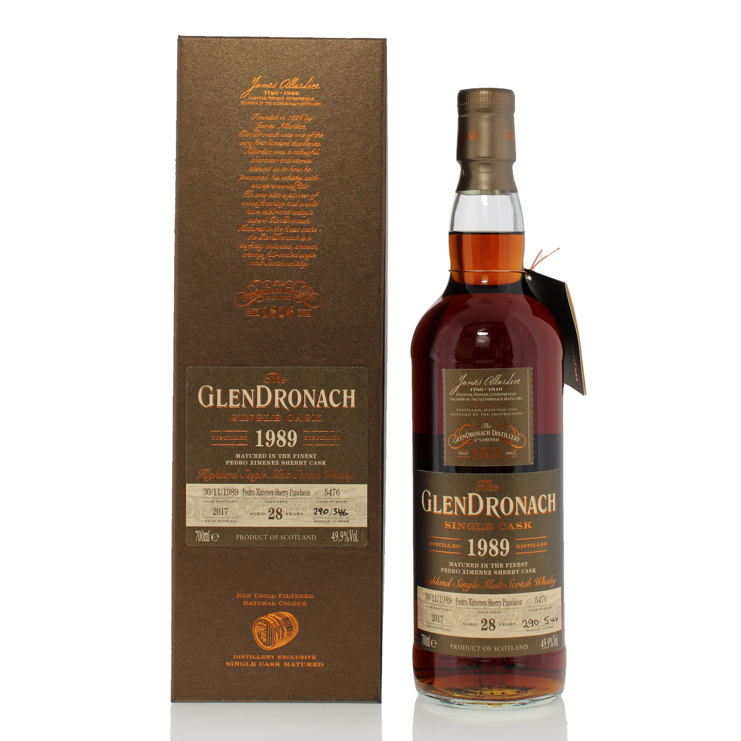 GlenDronach Single Cask #5476, 49.9%