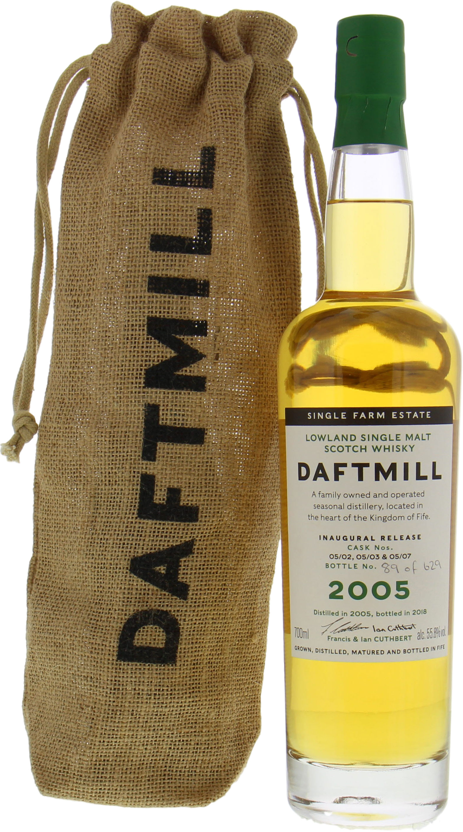 Daftmill Inaugural Release 2005, 55.8%