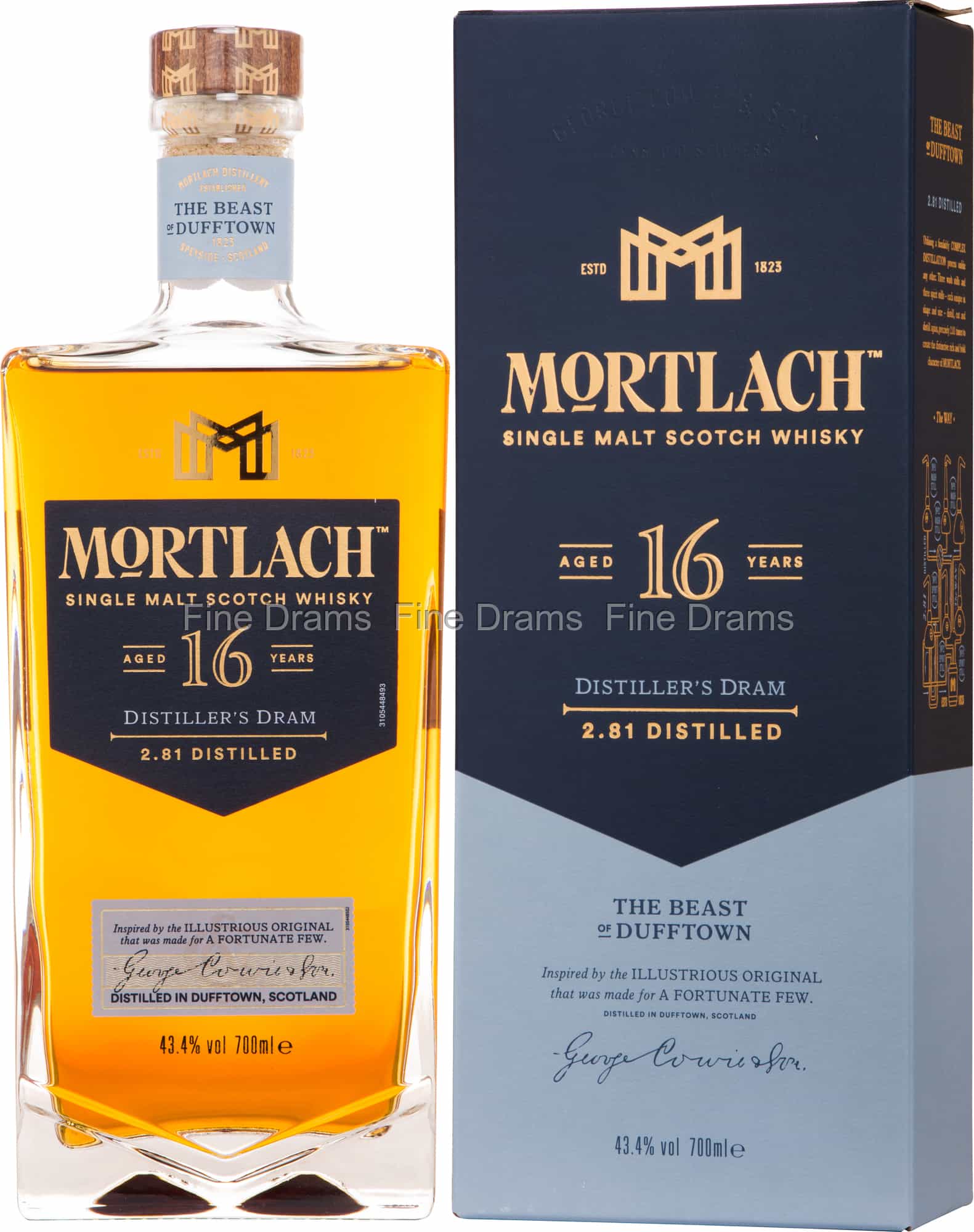 Mortlach 16 year old Distiller’s Dram, 43.4%