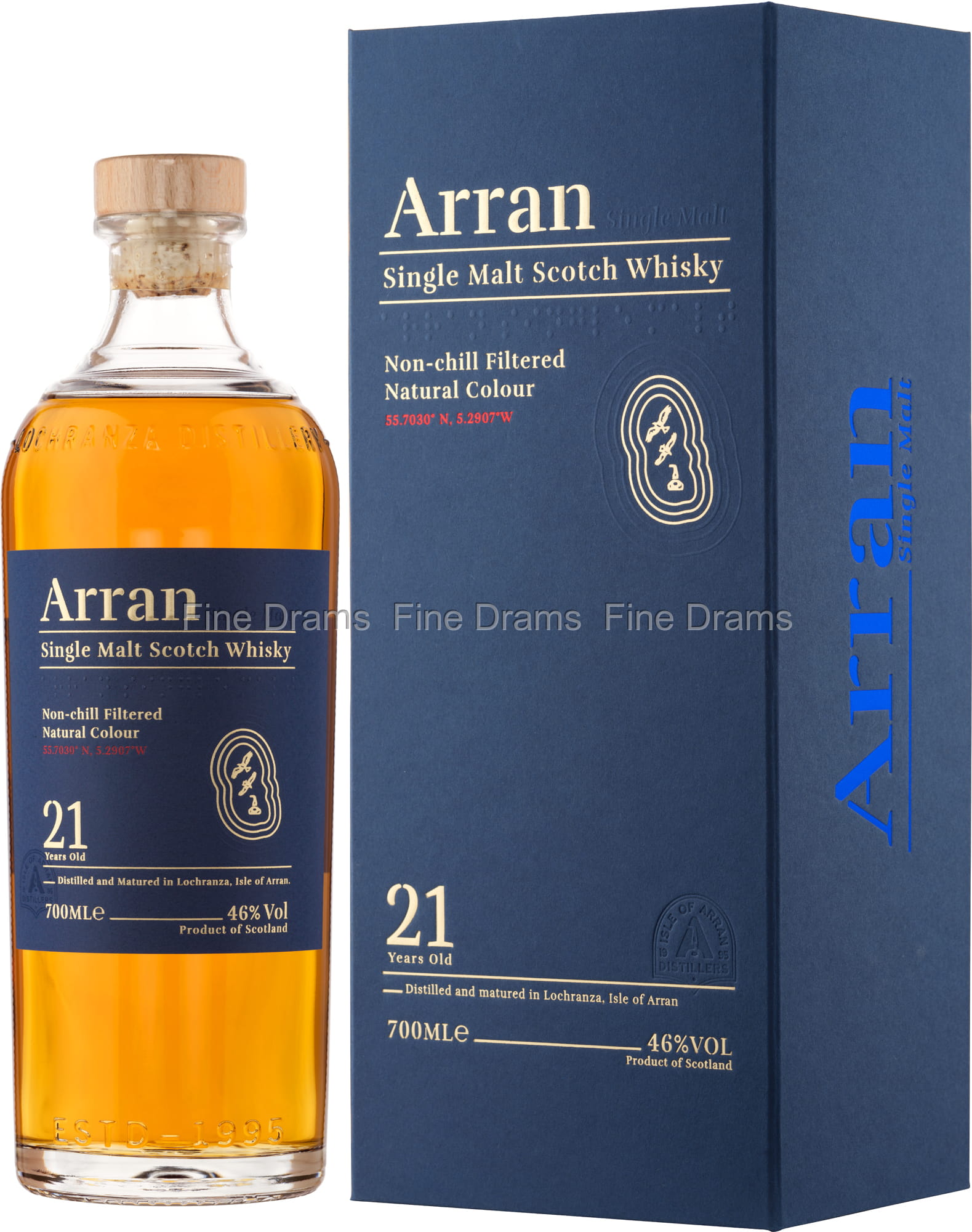 Arran 21 year old, 46%