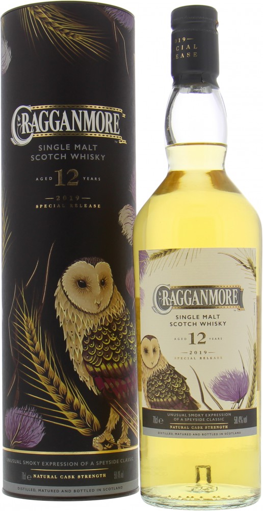 Cragganmore 12 year old (Diageo Special Releases 2019), 58.4%