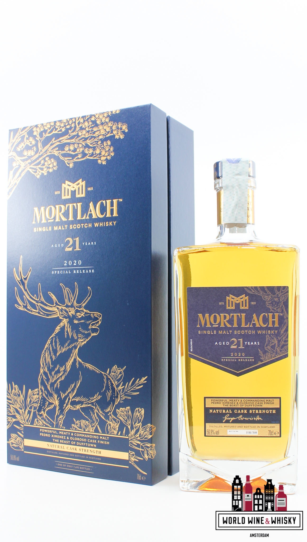Mortlach 21 year old (Diageo Special Releases 2020), 56.9%