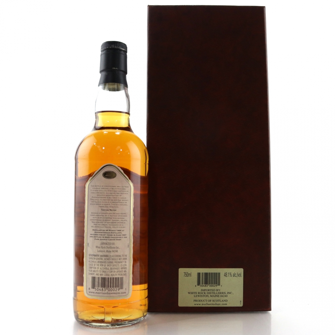 Auchentoshan 36 year old 1966 Vintage, 49.4%