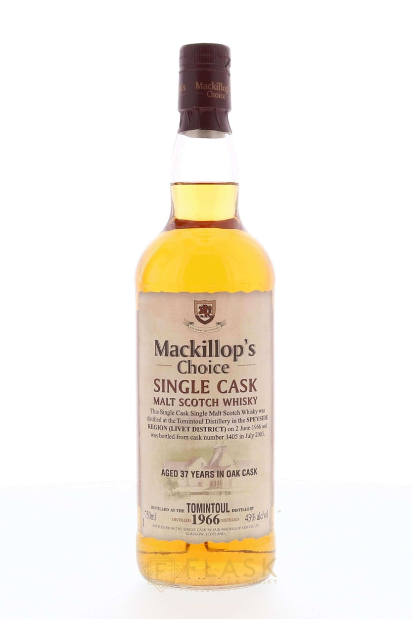 Mackillop's Choice (distilled at Glenlivet) 27 year old 1977 vintage, 43%