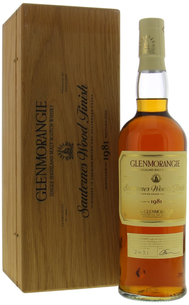 Glenmorangie 1981 Sauternes Wood Finish, 46%