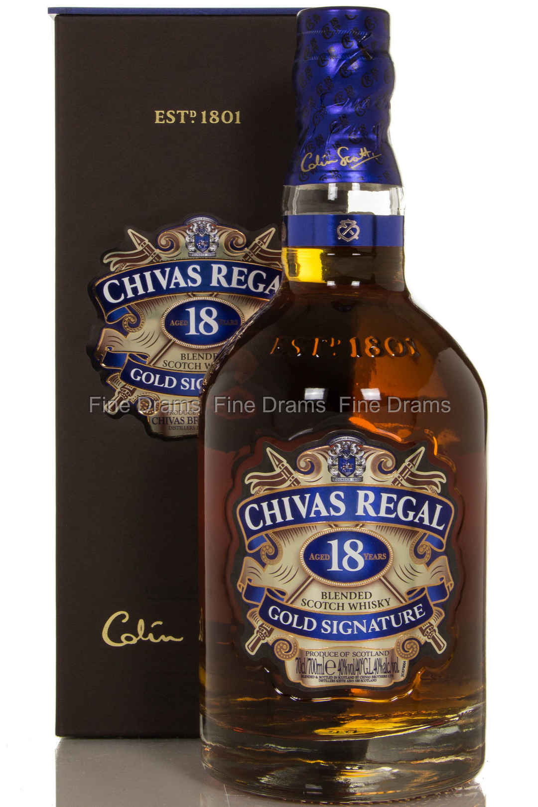 Chivas, 18 year old, 40%