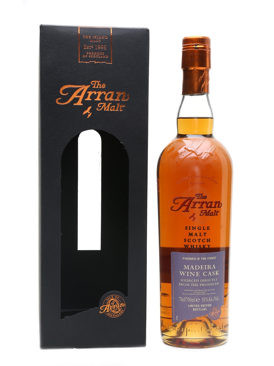 Arran Madeira Wine Cask Finish (2008 Limited Edition), 50%