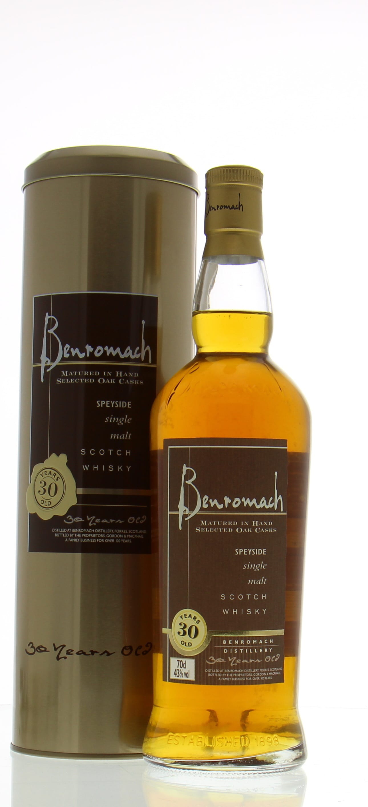 Benromach 30 year old, 43%