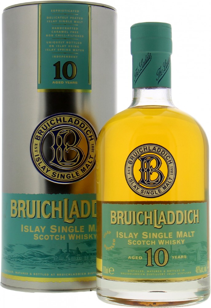 Bruichladdich 10 year old, 46%