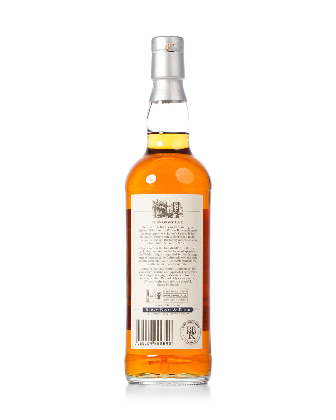 Berry Brothers & Rudd (distilled at Glen Grant) 1972 37 year old, 51.8%