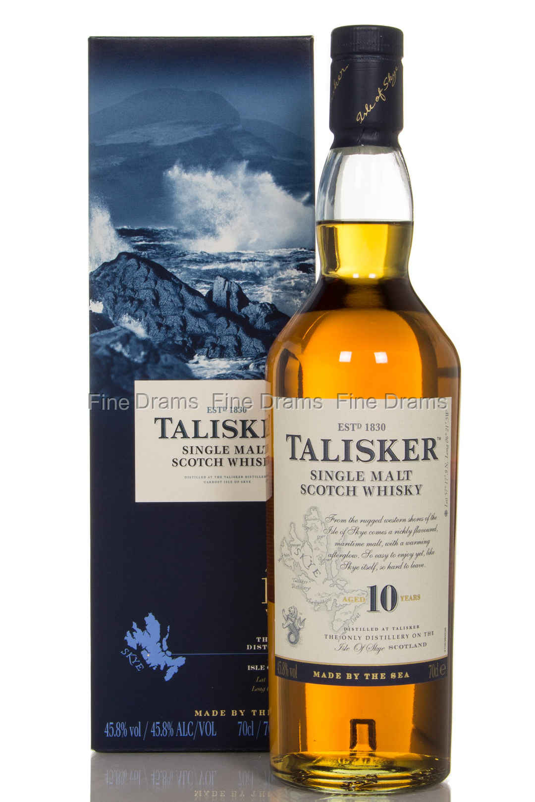 Talisker 10 year old, 45.8%