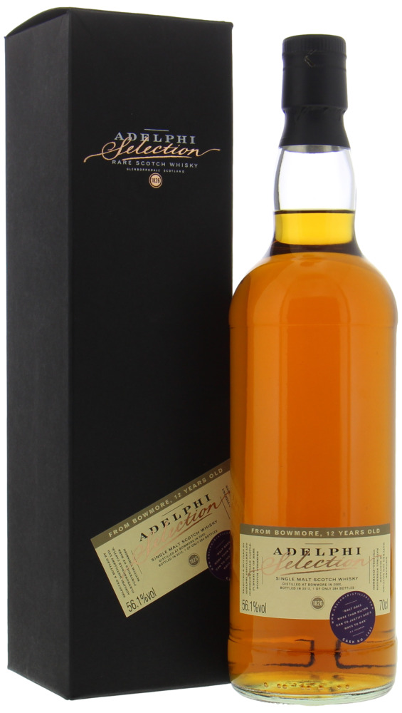 Adelphi 12 year old 2000 vintage  (distilled at Bowmore), 56.1%
