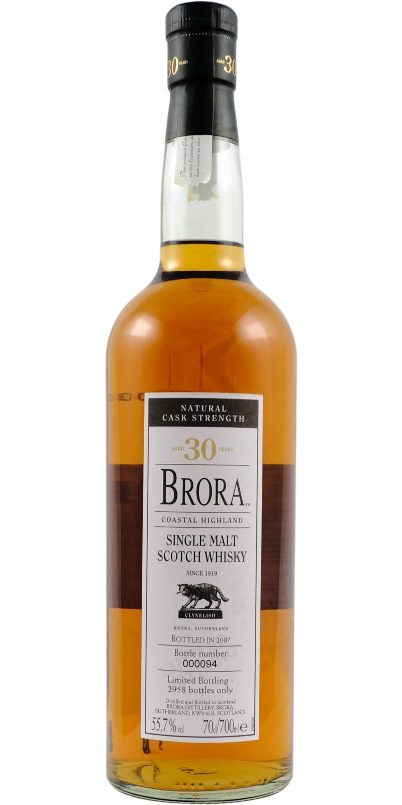 Brora, 30 year old, 55.7%