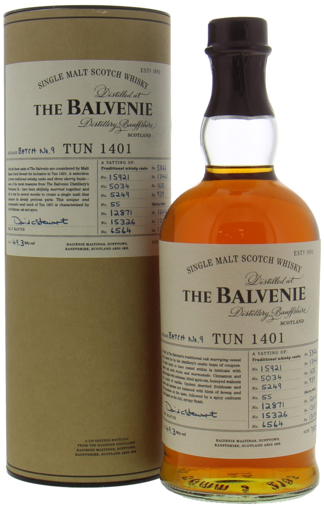 The Balvenie Tun 1401 (Batch #9), 49.3%