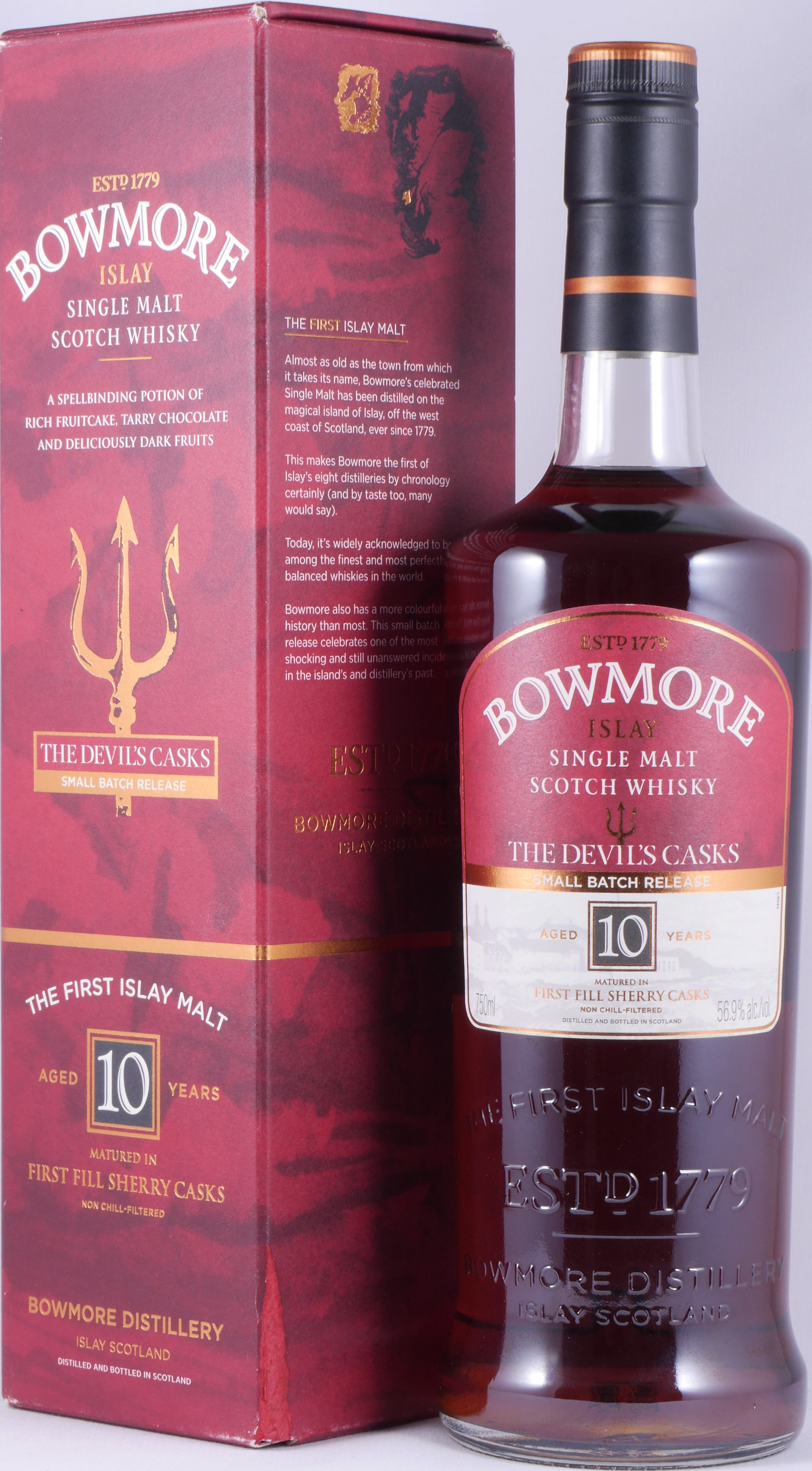 Bowmore Devil’s Casks 10 year old, 56.9%