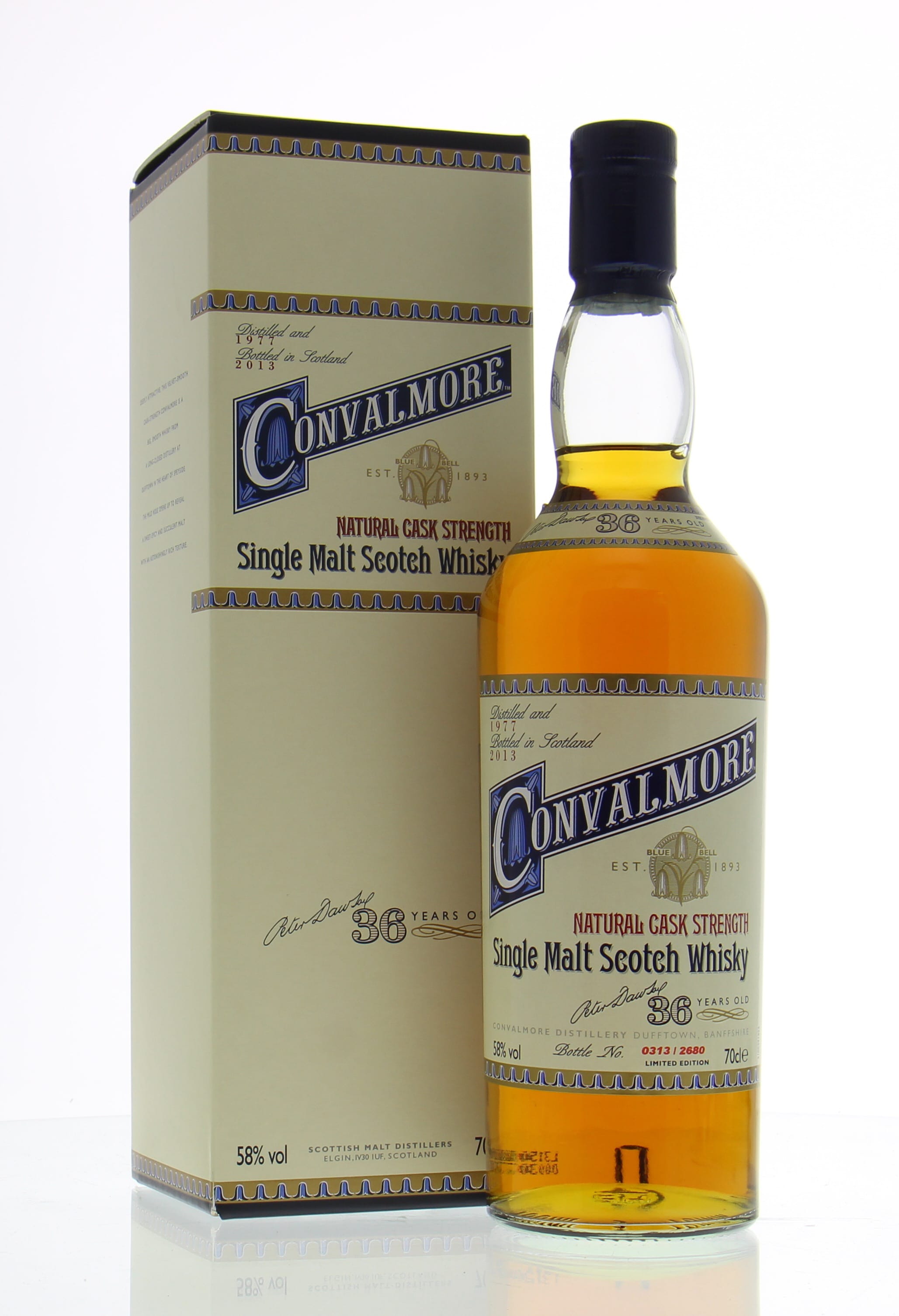 Convalmore 36 year old, 58%