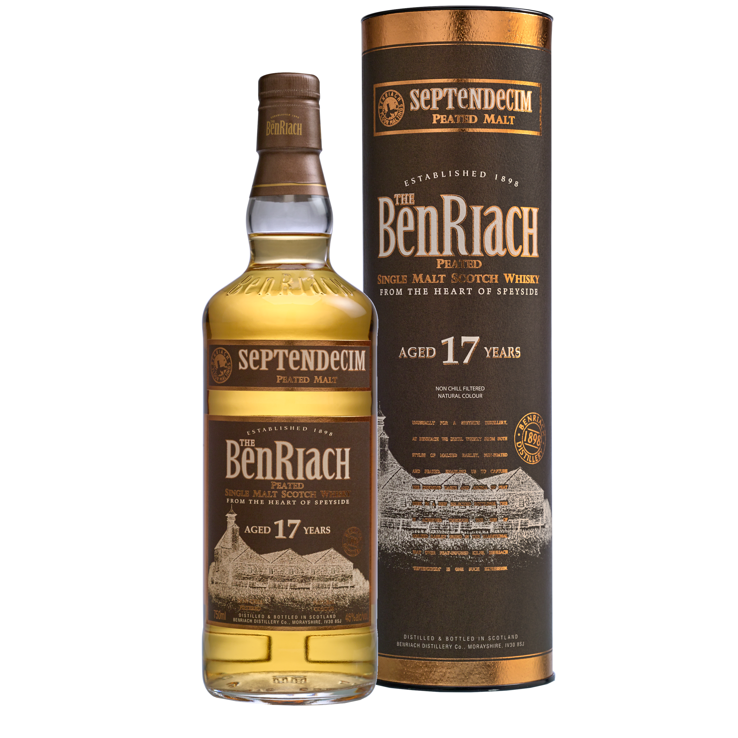 BenRiach Septendecim 17 year old, 46%