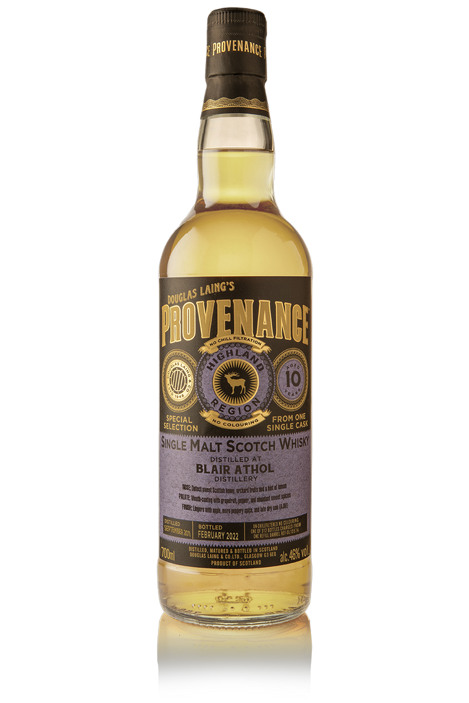 Douglas Laing Provenance (distilled at Glenrothes) 10 year old, 46%