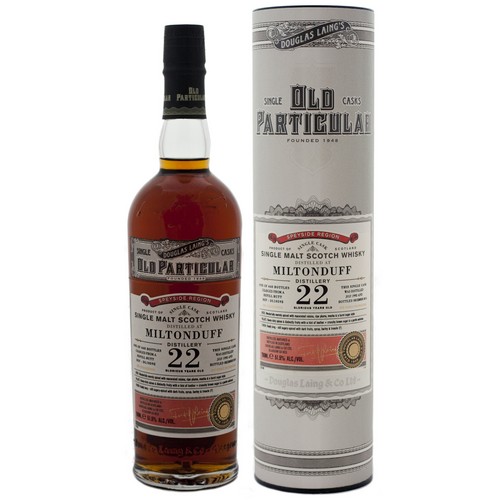 Douglas Laing Old Particular (distilled at Miltonduff) 22 year old, 51.5%