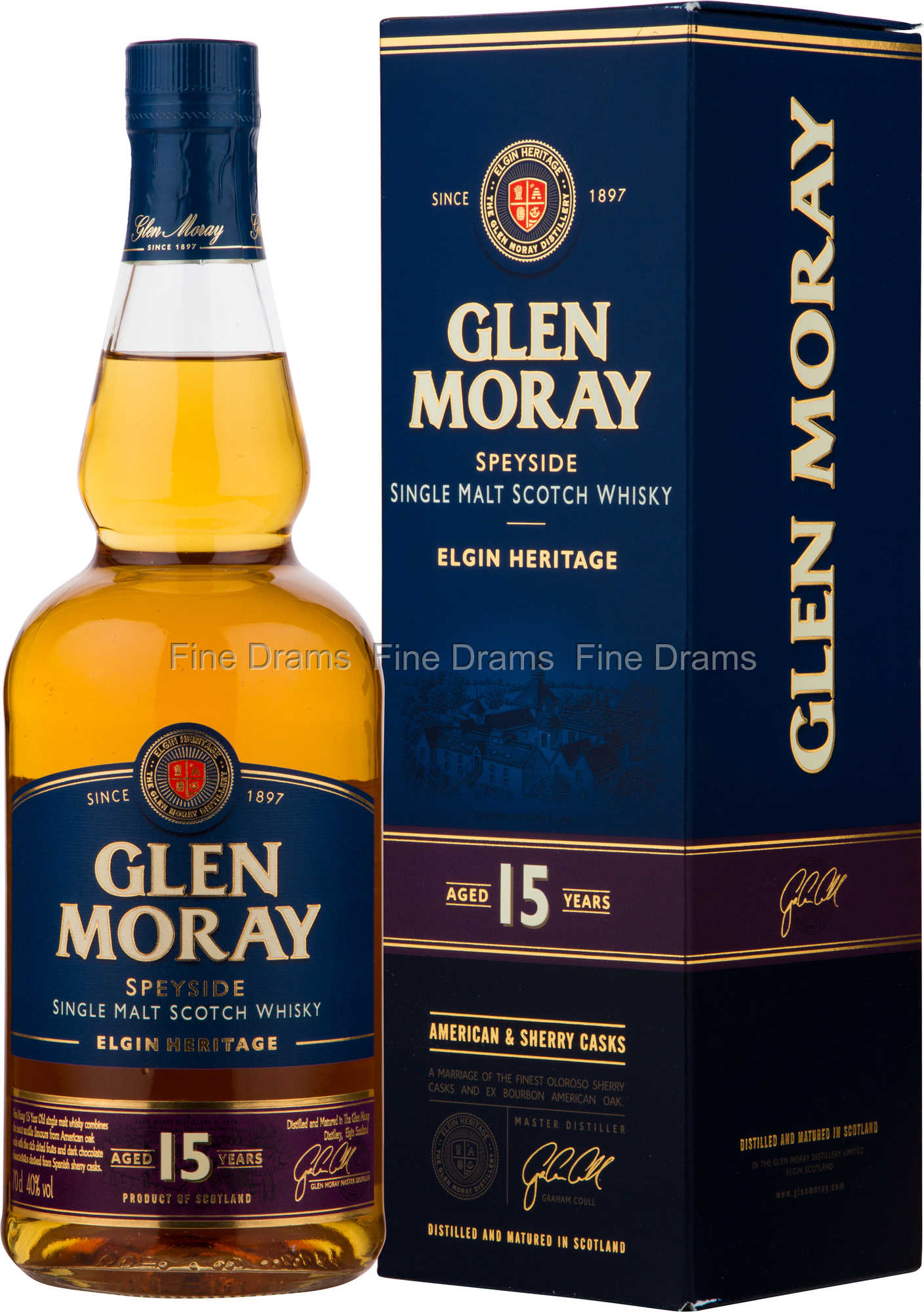 Glen Moray 15 year old, 40%