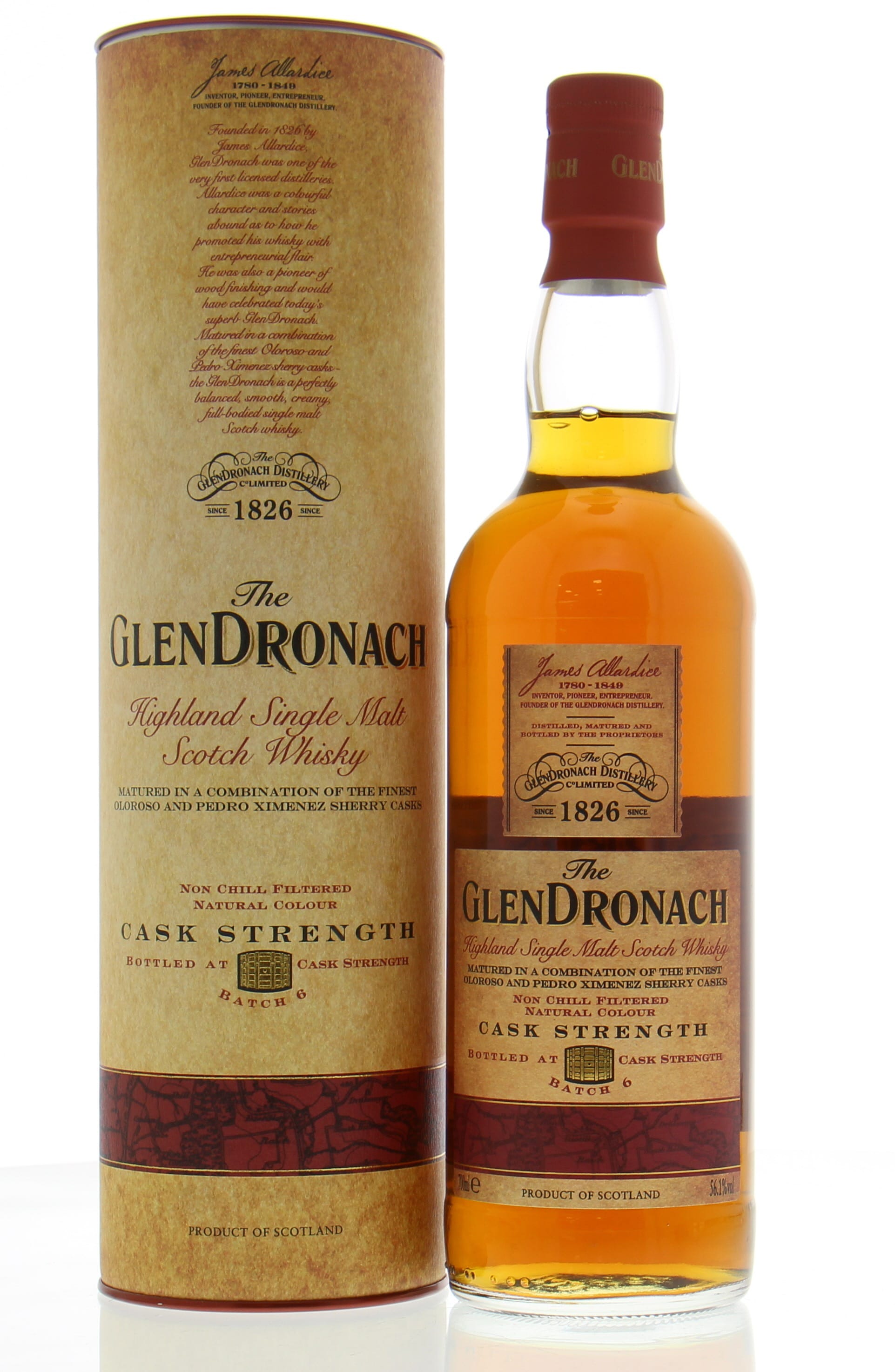 GlenDronach Cask Strength (Batch 6), 56.1%
