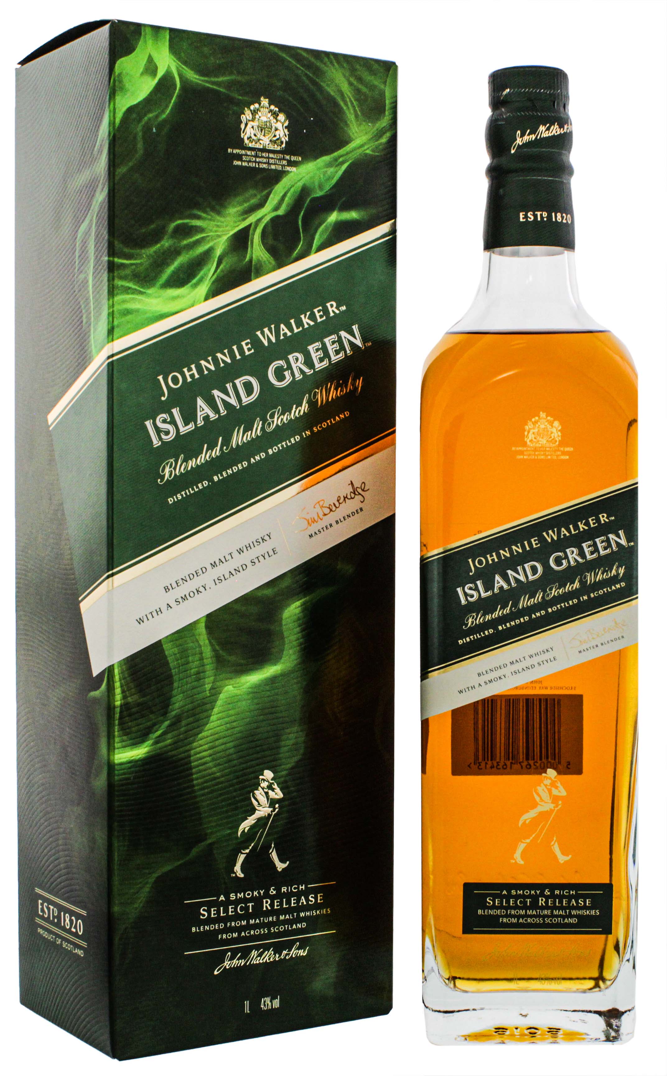 Johnnie Walker Island Green, 43%