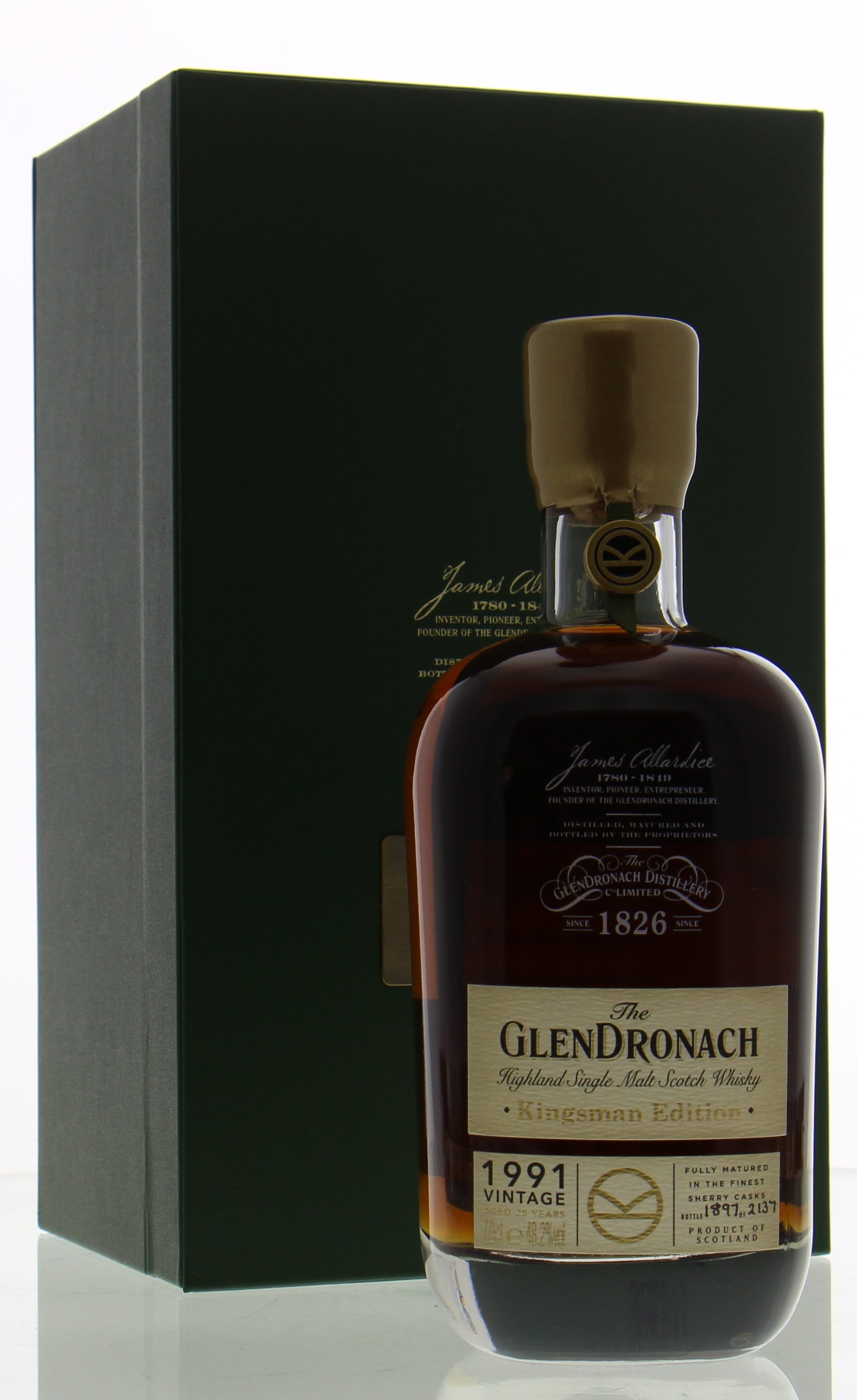 GlenDronach Kingsman Edition 1991, 48.2%