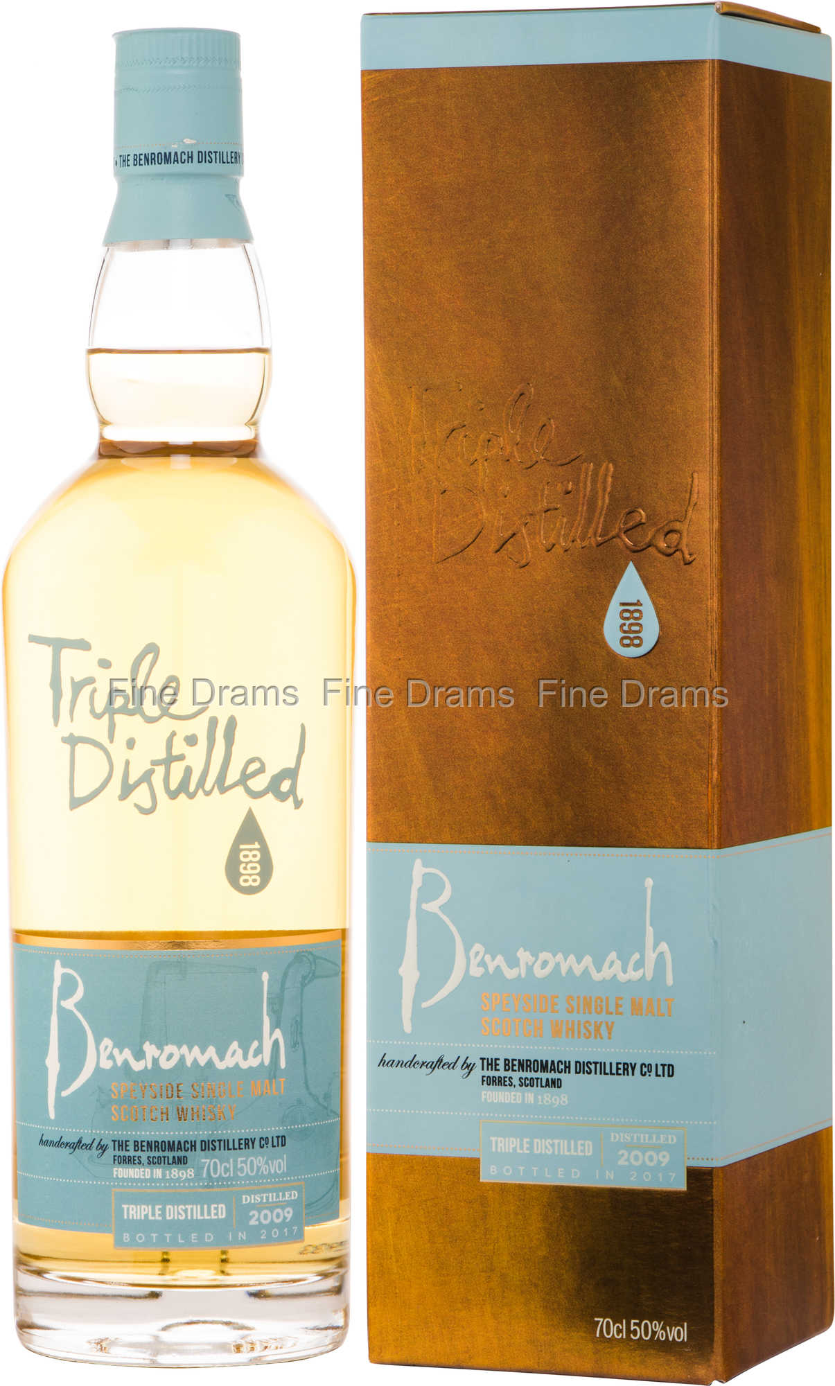 Benromach Triple Distilled 2009, 50%