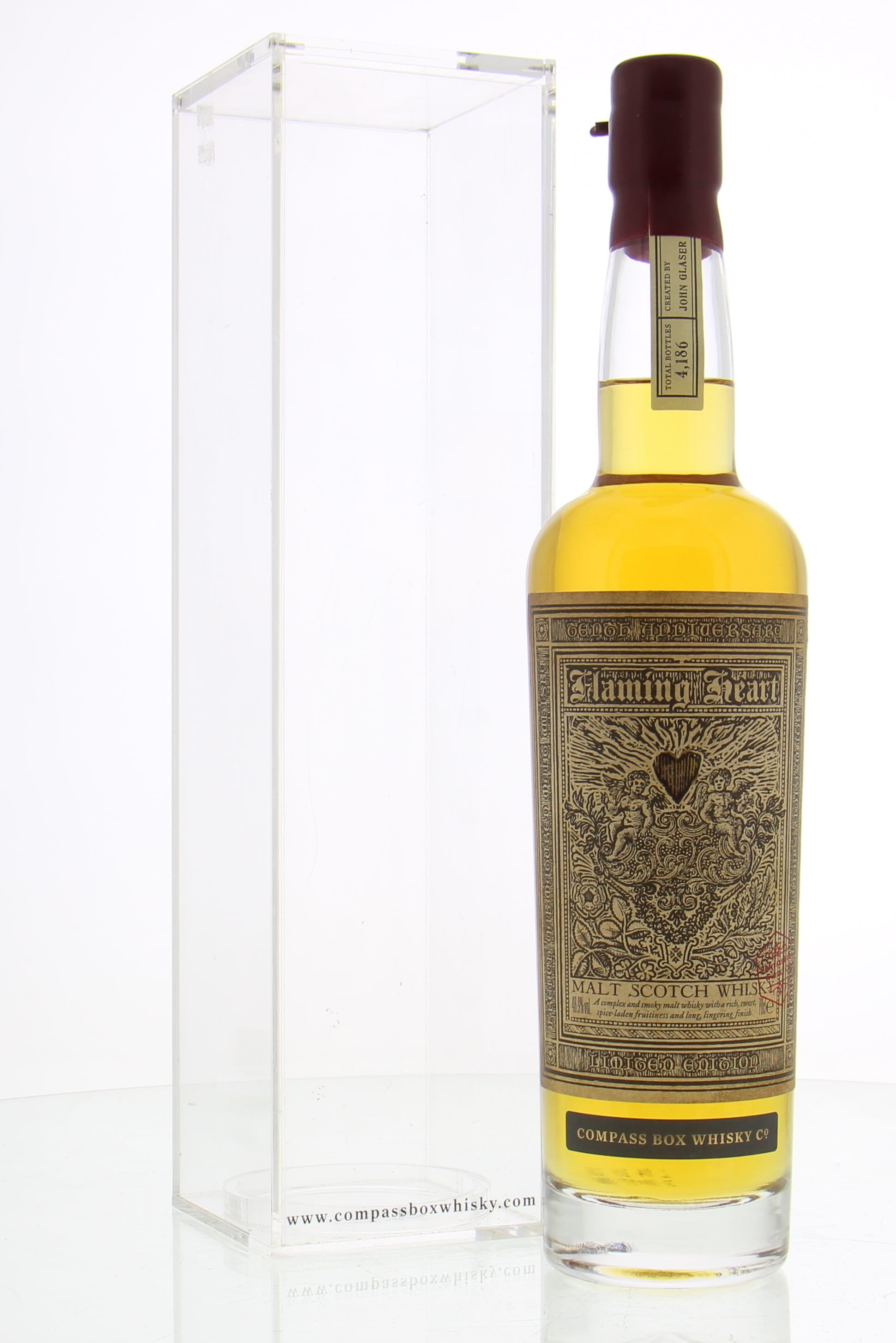 Compass Box Flaming Heart (10th Anniversary bottling), 48.9%