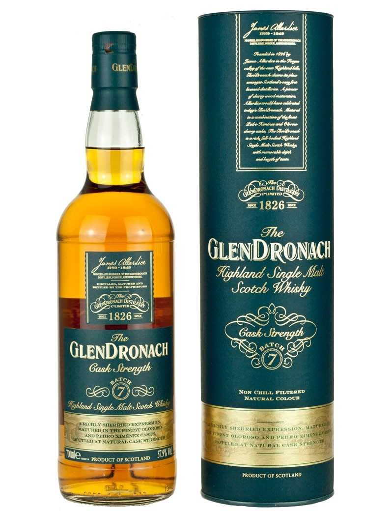 GlenDronach Cask Strength Batch 7, 57.9%