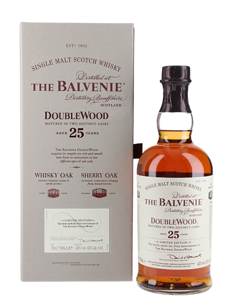 Balvenie DoubleWood 25 year old, 43%