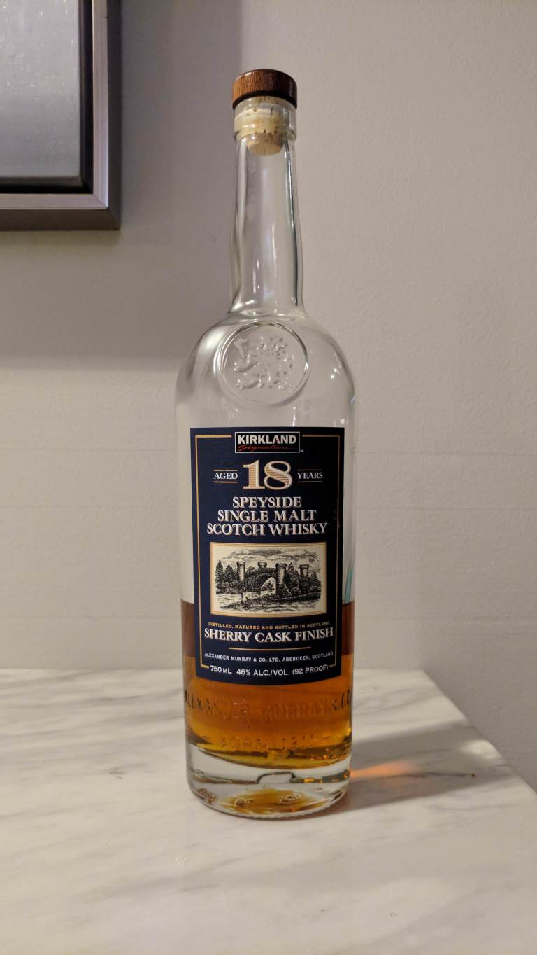 Kirkland 18 year old Sherry Cask Finish Speyside, 46%