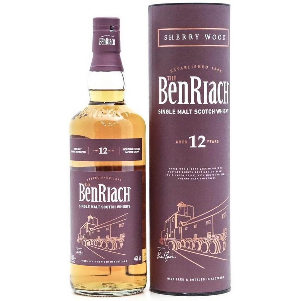 BenRiach Sherry Wood 12 year old, 46%