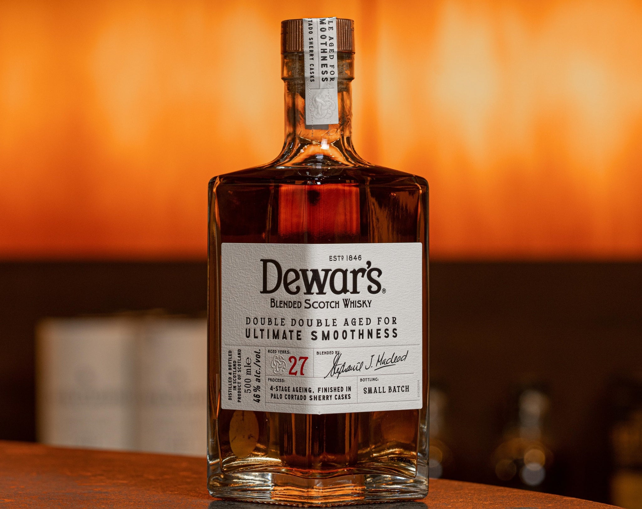 Dewar’s 27 year old Double Double, 46%