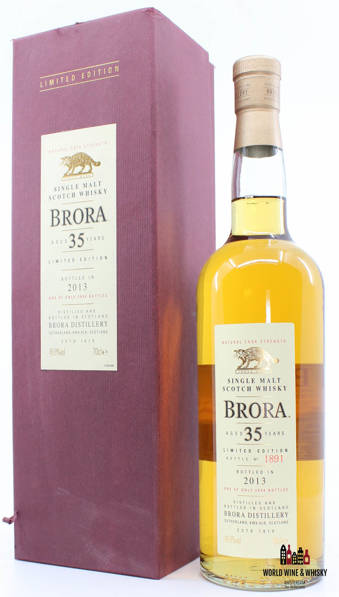 Brora 35 year old, 49.9%