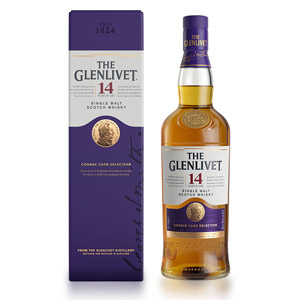 Glenlivet 14 year old Cognac Cask Selection, 40%