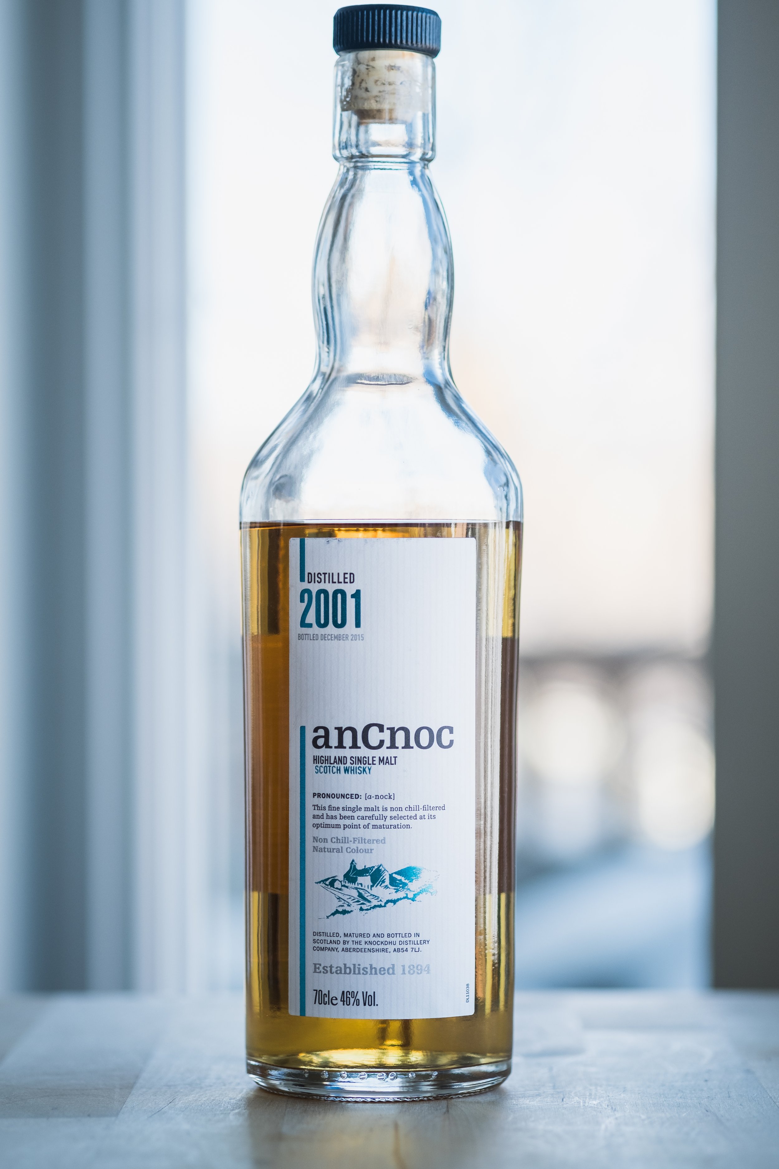 anCnoc Vintage 2001, 46%