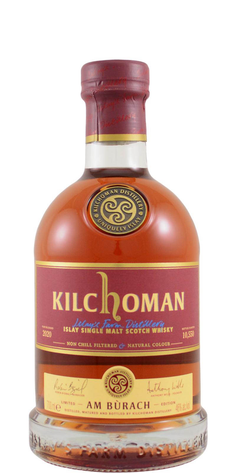 Kilchoman Am Bùrach, 46%