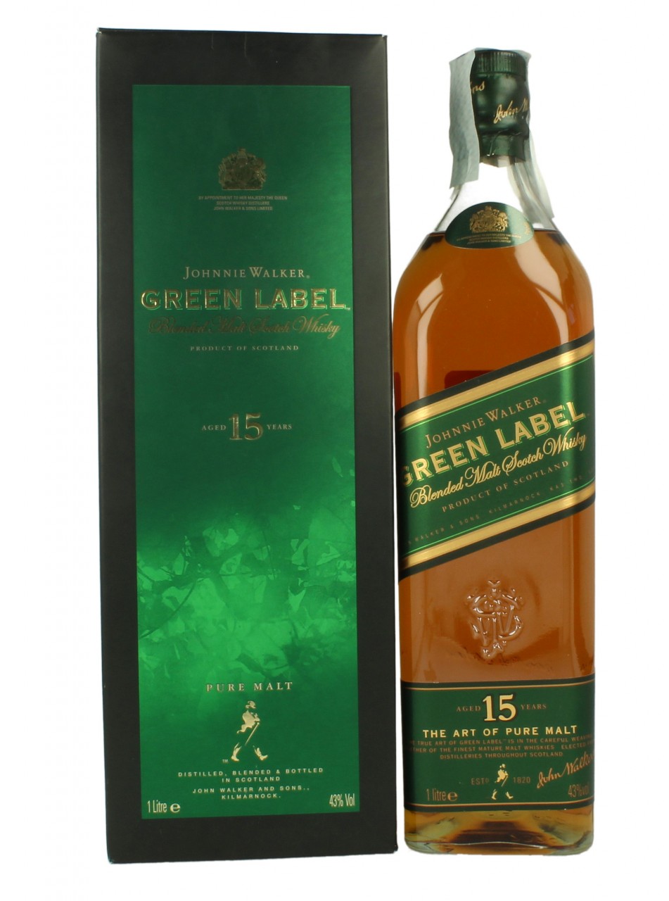 Johnnie Walker Green Label, 43%