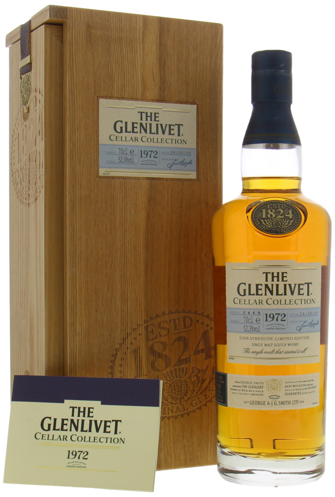 Glenlivet Cellar Collection 1972 vintage, 52.3%